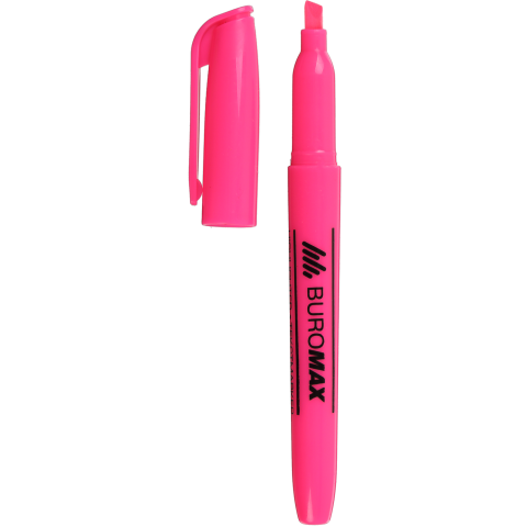 Маркер BUROMAX Jobmax текстовий (BM.8903-10), рожевий